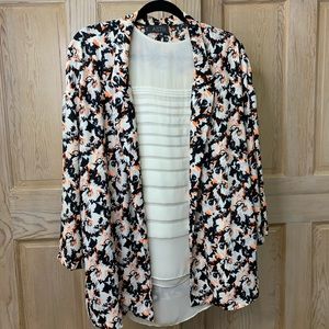 Floral Blazer - Drapey and Relaxed Fit.